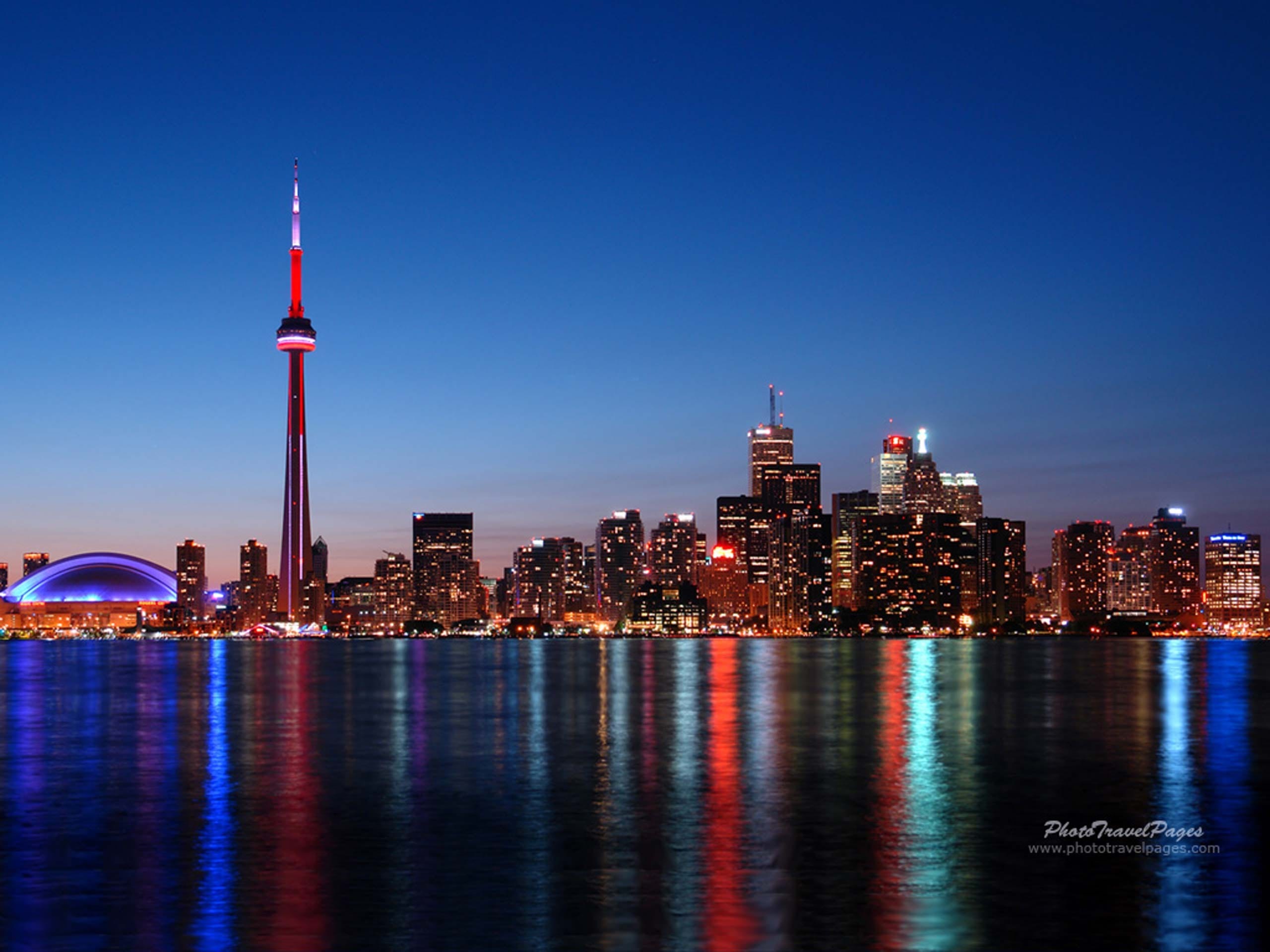 CN Tower background